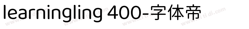 learningling 400字体转换